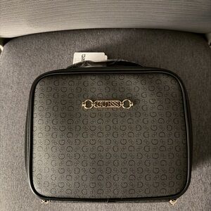 GUESS Black Cosmetic Organizer Case